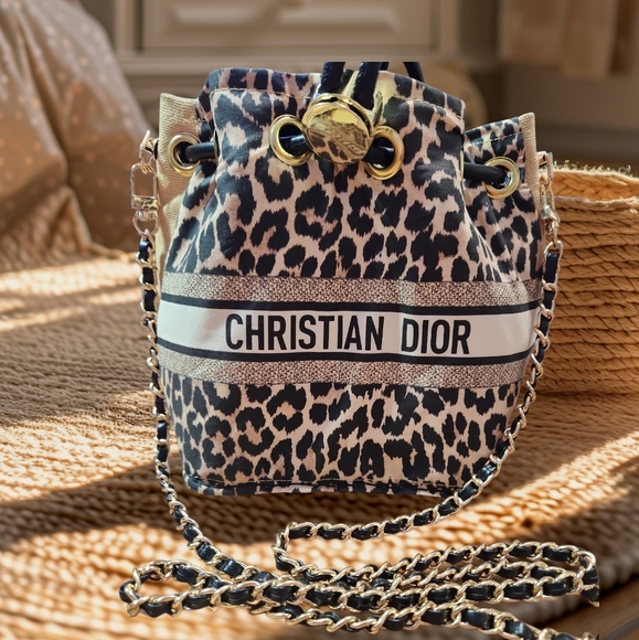Dior Mitzah Print Bucket Bag - Picture 10 of 14